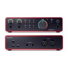 Focusrite 錄音介面 直播 宅錄 公司貨 三年保固 贈錄音軟體/音源軟體, 第四代 2i2 單主機
