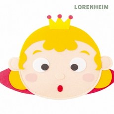 로렌하임 청양 공주 역할놀이 머리띠 명작동화 프린세스 코스튬 1개입 애견