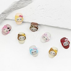 모자 키티 네일파츠 (3개입), NO.108G