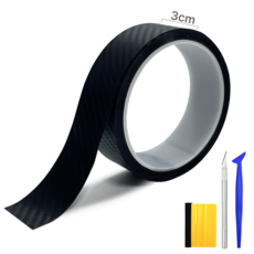 FFM 자동차 PPF필름 스크래치방지 카본 보호필름 K3D 무광블랙, 무광 블랙(K3D), 1개, 300cm