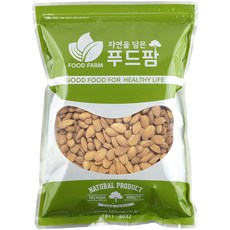 푸드팜 생 아몬드, 1개, 1kg
