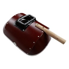 shangren Mig Polishing 용접을 위한 용접 모자 직업적인 소형 용접 가면, 강철, 갈색