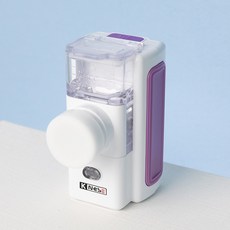 에코숨쉼 케이넵 네블라이저 + 마스크 무료증정 메쉬 저소음 휴대용 가정용 아기 의료용 강아지 고양이, 1개, 보라색(VIOLET)