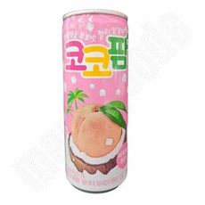 제이에스몰 코코팜 복숭아 과채음료, 240ml