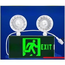 LED 소방 비상 조명등 안전 출구 유도 배전판 훈 선 등, 8_표준모델오른쪽방향긴급90분, 1개