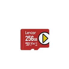 【Lexar雷克沙】PLAY microSDXC UHS-I V30 1TB高速Switch記憶卡 遊戲玩家首選 穩定耐用, 1個, 256GB, 256GB