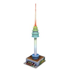 퍼즐피플 3D우드락 LED 입체모형 퍼즐, 1개