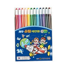 색연필 어린이 자료 문교 과슈 일본 시그노 스테틀러 결재 만년필 놀이 파일 사무실 형광펜 스트림 헬스 서류함 파버 암기펜 미니 54897EA, 1개