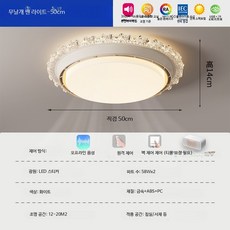 쭌스몰 날개없는 실링팬 LED 천장형 선풍기 스마트 저소음 침실 거실 공기순환, 003-화이트 풀스펙트럼 무단조명
