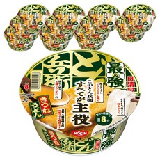 NISSIN 日清 咚兵衛勁道豆皮烏龍麵, 12入