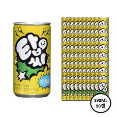 탑씨 파인애플, 190ml, 90개