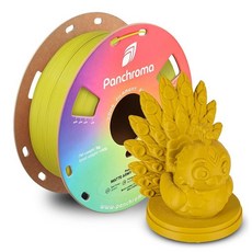 Polymaker Panchroma 듀얼 컬러 매트 PLA 필라멘트 글레이셔 블루 (아이스 블루) 1.75mm 3D 프린팅 프린터 대부분의 FDM 프린터에 적합 1kg 스풀, 121 - 1.75mm 매트 아미 라이트 그린 (헥스