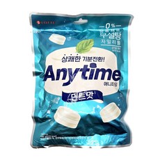 롯데 애니타임 민트맛, 185g, 2개