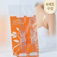 투명 브라끈 여성 브라 투명끈