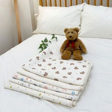 유아 오가닉 무형광 방수 요 패드 you*72355Hg, M (해피), 1개