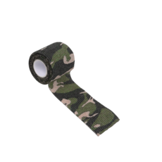 自黏伸縮迷彩膠帶-通用迷彩 可重複使用 不殘膠, 1個
