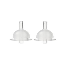 하이비 더블하트 그로미미 유피스 호환 1단계 교체용 빨대꼭지 투명 2p, 1개