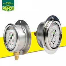 1개 오리지널 REFCO R22/R134a 냉동 에어컨 고압 및 게이지 오일, 04 205-R410A low pressu