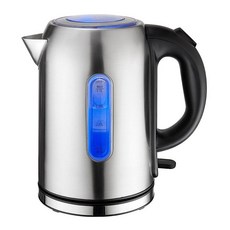 1.7L 304不鏽鋼電熱水壺, 黑色,110V美規