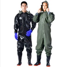 갯벌체험옷 갯벌 체험복 일체형 해루질 전신장화 전신미술가운 전신