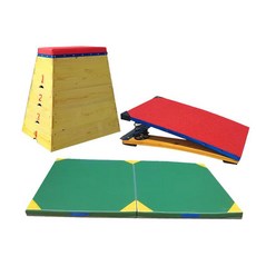 유아체육교구 어린이용 체육교육교구 점프박스 훈련장비 스프링보드, 맞춤형 특수형 제품 지원, 1개