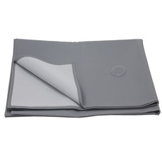 레자방수매트 회색 대형 환자용침대커버 레자방수시트 병원용침대시트 피부관리실 침대방수매트 시트, 1개