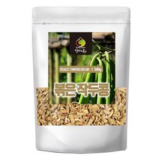 건강초이스 국산 볶은 작두콩 원물 작두콩깍지차, 500g, 1개, 1개입