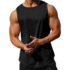 남자 헬스 나시 머슬핏 짐웨어 남성 나시 5size