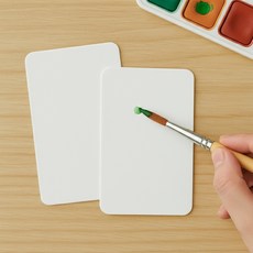 무지카드 메세지 반코딩엽서 종이 캘리그라피카드 200매 쏙템, 1개