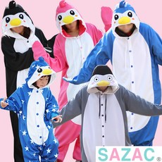 사자크[국산]사계절용 펭귄동물잠옷