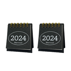 베르트폴 2024 미니달력, 2개, 블랙