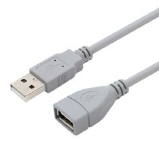 엠비에프 USB 2.0 A M to A F 케이블 MBF-UF2100, 1개, 10m