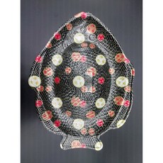 BS-101호(3도) 50ea / 붕어대 회 접시 사시미 포장 일회용 배달 트레이 용기, 1개, 50개