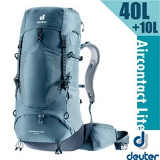 【Deuter】送》女 減震拔熱 登山背包 40 10SL Aircontact Lite 自助旅行背包 3340123