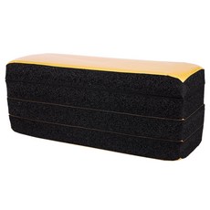 차고 벽 보호자 자동차 문 충돌 방지 방수 불을 붙이는 울트라 창고 주차장에 대한 자체 접착 EVA 폼 4 팩 차고 자동차 문 보호대 범퍼 가드, 보여진 바와 같이, 하나, 1개