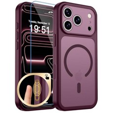 Zapica Magnetic for iPhone 16 Case Upgraded [Camera Control Button] [Full Camera Protection] [wit