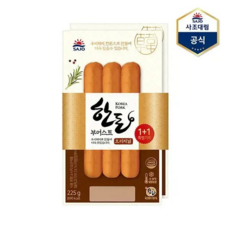 사조대림 한돈 부어스트 오리지널, 450g, 2개