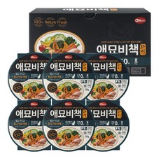 애묘비책 전연령 고양이 화식사료, 닭+야채, 120g, 6개