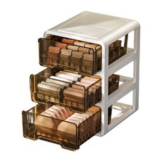 LA DERIVE 속옷 수납함 양말 일체형 서랍 정리함 칸 분리 독립칸, 1개, 흰색