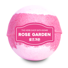 원형 배쓰밤 - 로즈가든, 1개, 100g