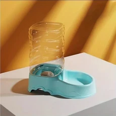 애완 동물 자동 피더 고양이 식수 그릇 고양이 그릇 개 그릇 3.8L 대용량 곡물 저장 배럴 애완 동물 용품