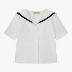 오후 OHOO [NC광명점] 세일러 블라우스 OHBA24352