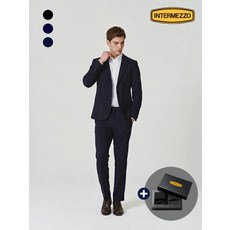 인터메조 썸머수트 사은품 증정 쿨 라이트 평직 비즈니스 수트 3종택1 IMGBSU002F