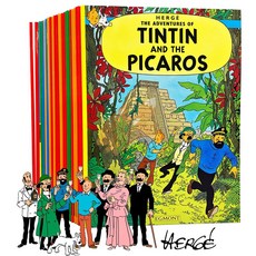 [여우별밤] The Adventures of Tintin 23권 세트 영어원서 틴틴 땡땡의 모험 (케이스X)