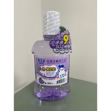 【滿100元出貨】Shallop 刷樂兒童含氟漱口水 500ml 草莓 青蘋果 葡萄, 1個, 刷樂【葡萄】兒童漱口水