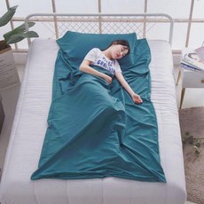 l 여름 침낭라이너(115x210cm) 백패킹침낭 캠핑 여행용, 본상품선택, 1개