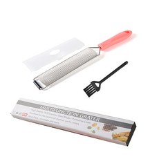 그라인더 트라이앵글 그레이터 치즈 1개 주방 강판, 핑크 컬러박스