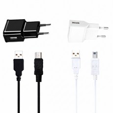 닌텐도DSlite 급속충전기/2DS/DSi/NEW 3DS XL 케이블/충전풀셋/NDSL충전기, 랜덤색상충전기+블랙케이블, 1세트, DSLite 랜덤색상2종세트, DSLite 랜덤색상2종셋(충전기+케이블)