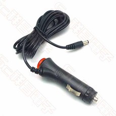 祥昌電子 B0257 汽車點菸頭線 帶燈 帶開關 DC線 DV頭 2.1A, 1個