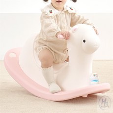 더블H샵 흔들말 라마 핑크